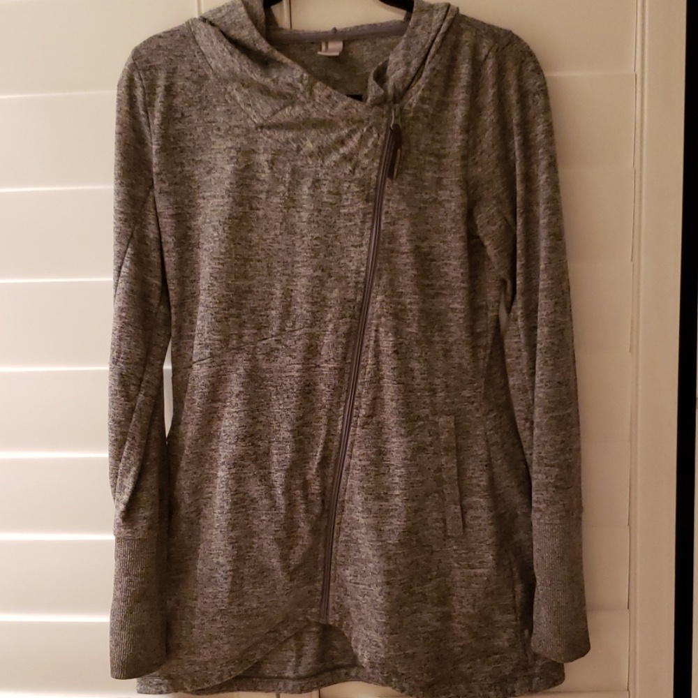 Mondetta Gray Workout Jacket Size M